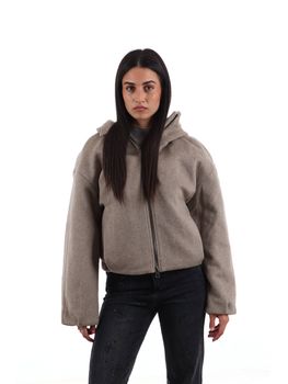 Giubbotto Choral SLI6GB026249D da donna greige.