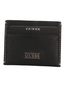 Portacarte Guess SMBOGS LEA25 da uomo nero.