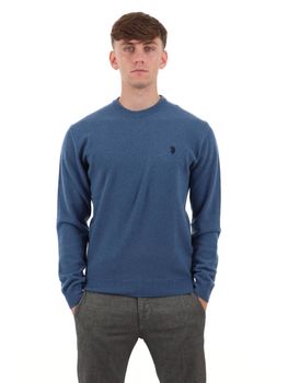 Maglione U.S Polo ASSN 173032 0002150 da uomo azzurro.