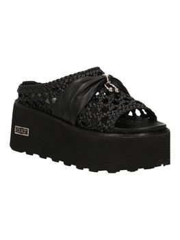 Ciabatta Cult CLW345702 da donna nera.