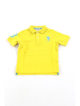 Polo U.S.Polo ASSN.597002 0147 da bambino gialla.