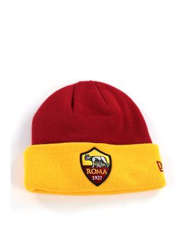 Cappello As Roma 60897576 da uomo giallo e rosso.