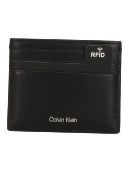 Portacarte Calvin Klein LV04D1230G da uomo nero.