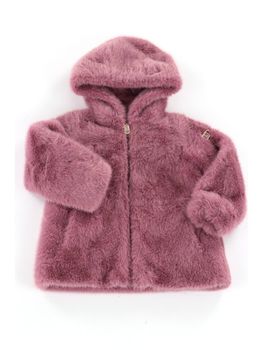 Pelliccia Liu Jo KF6005E113 da bambina orchidea.