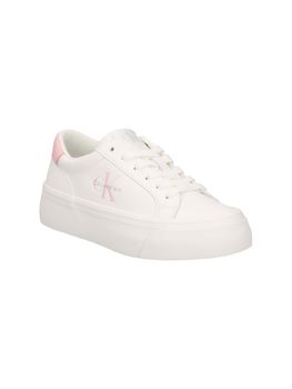 Sneakers Calvin Klein Jeans YW0YW01873 da donna bianca+rosa.