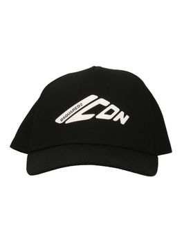 Cappello Dsquared2 DQ2955 D00YT da ragazzo nero.