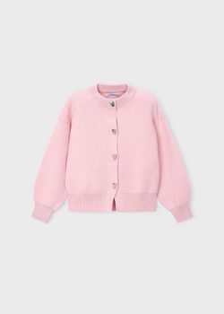 Cardigan Mayoral 4326 da bambina pastello.