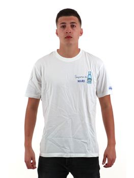 T-shirt Mc2 Saint Barth 05446H T-SHIRT da uomo bianca.