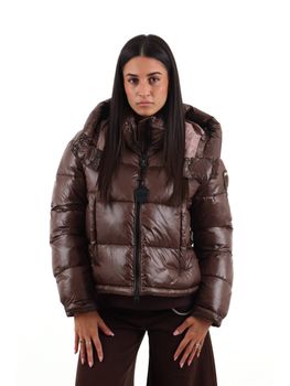 Piumino Blauer BLDC02071 006648 da donna brown.