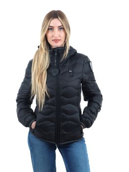Piumino Blauer BLDC03169 007455 da donna nero.