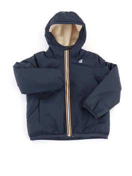 Giubbino K-Way K7142TW da bambino blu.