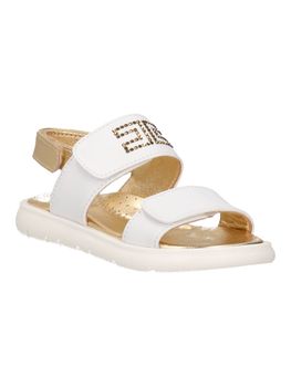 Sandalo Elisabetta Franchi La Mia Bambina F1A2-E0550 avorio e oro.