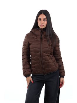 Piumino Blauer BLDC03033 006047 da donna brown.