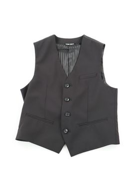 Gilet Antony Morato MKVE00029 00140 da bambino nero.