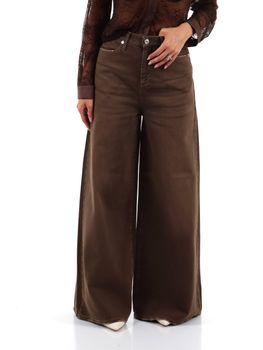 Pantalone Roy Roger's RND90195CU033081 da donna brown.
