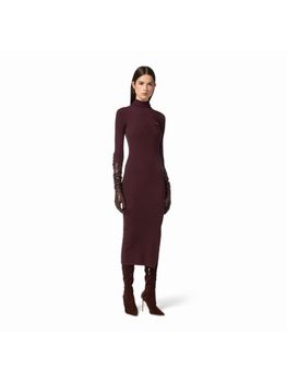 Abito Elisabetta Franchi AM23B56E2 da donna merlot.