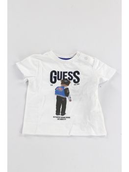 T-shirt Guess N6RI05 K8HM4 da bambino bianca,