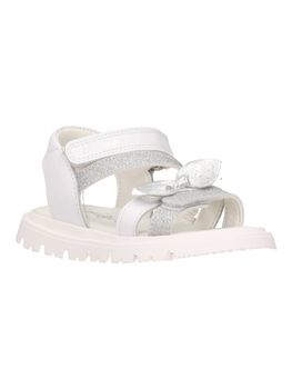 Sandalo Primigi 1416222 da bambina bianco argento.