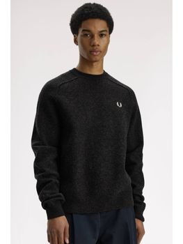 Maglione Fred Perry K3344 da uomo charcoal.