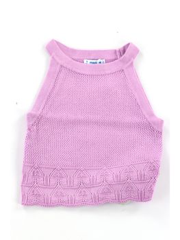 Top Mayoral 3027 da bambina lilla.