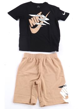 Set Nike 9Q0615 da bambino nero+beige.