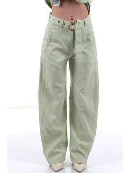 Pantalone Pinko 106492 A2W6 da donna acquamarina.