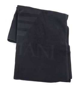 Telo Mare EA7 7X000678 AF21260 unisex nero.