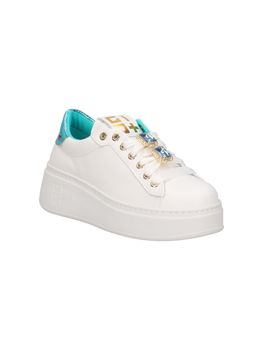 Sneakers Gio+ PIA252 COMBI da donna bianco+azzurro.