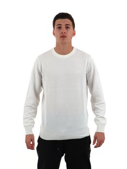 Maglia Sun68 K35118 da uomo panna.