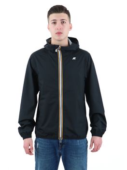 Giubbino K-Way K5127QW USY da uomo nero.