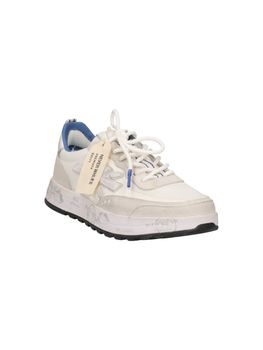 Sneakers Premiata NOUS VAR6657 da uomo bianche e beige