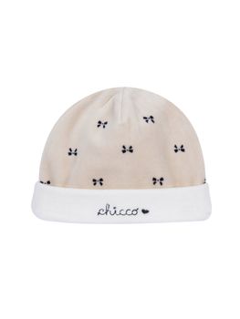 Cappello Chicco 100925 da neonata beige.
