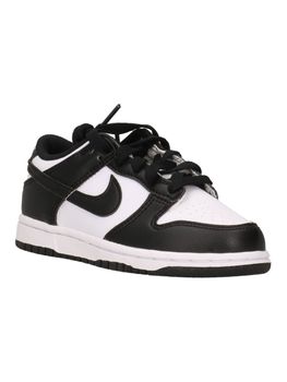 Sneakers Nike DUNK LOW IU7765 unisex bambini black+white.