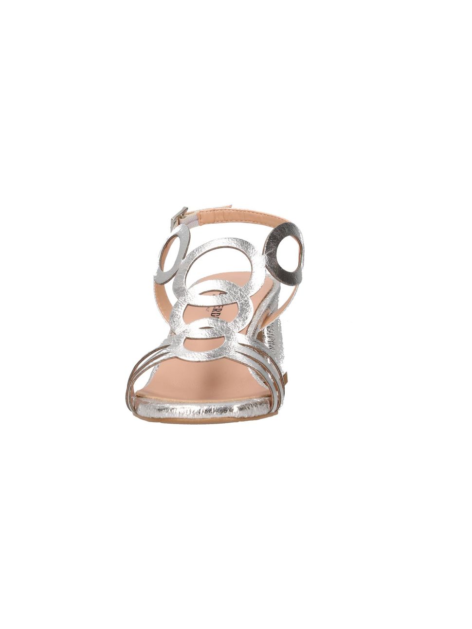 Sandalo Valleverde 18155 da donna argento. | GulliverModa