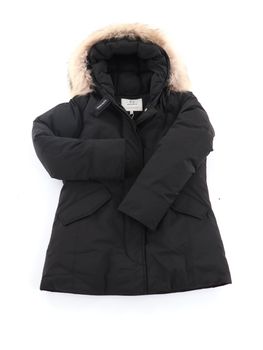 Piumino Woolrich CFWKOU0479FR da bambina nero.