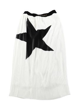 Gonna Twinset 231GJ213C da bambina bianca e nera.