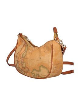 Borsa a tracolla Alviero Martini E053 6000 da donna beige.