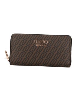 Portafoglio Liu Jo AF6170E1137 da donna testa di moro+nero.