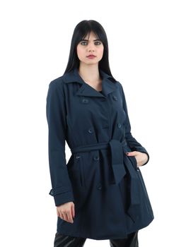 Trench Colmar 1934 6WV 68 da donna blu.