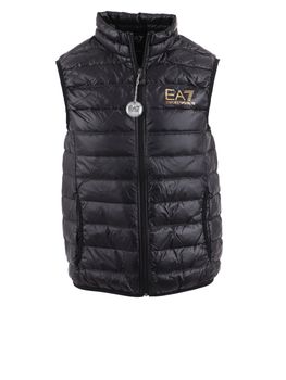 Gilet EA7 8NPQ01 PN29Z da uomo nero.