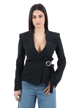 Giacca Just Cavalli 78PAQ705 da donna nera.