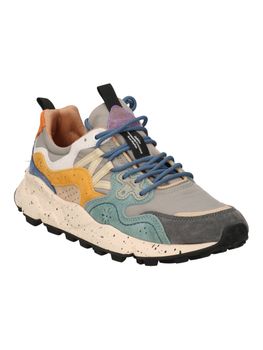 Sneaker Flower Mountain 4D39 YAMANO da uomo grey petrol e zucca.