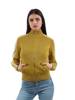 Giacchetto Elisabetta Franchi MK33S51E2 DK7 da donna curry+avorio.