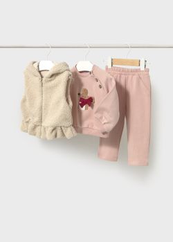 Tuta Con Gilet Mayoral 2837 da bambina petisui.