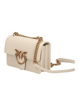 Tracolla Pinko 100074 A0F1 da donna bianco+oro