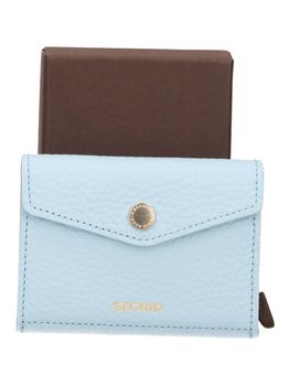 Portacarte Secrid EPE PEBBLE unisex ice blu.