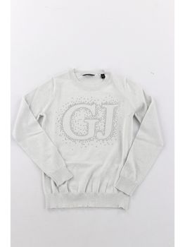 Maglia Guess J4YR00 Z3FP0 da bambina bianca.