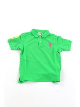 Polo U.S Polo ASSN 597003 000014 da bambino verde.