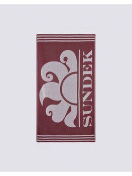 Telo mare Sundek AM401ATC1000 unisex adulti scarlatto.