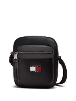 Tracolla Tommy Hilfiger AM0AM14334 da uomo nera.